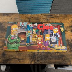 Clue The Simpsons Board Game
