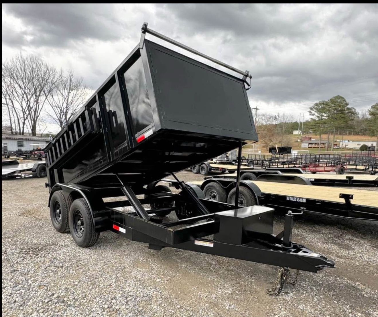 New 6x12x3 10k Dump Trailer
