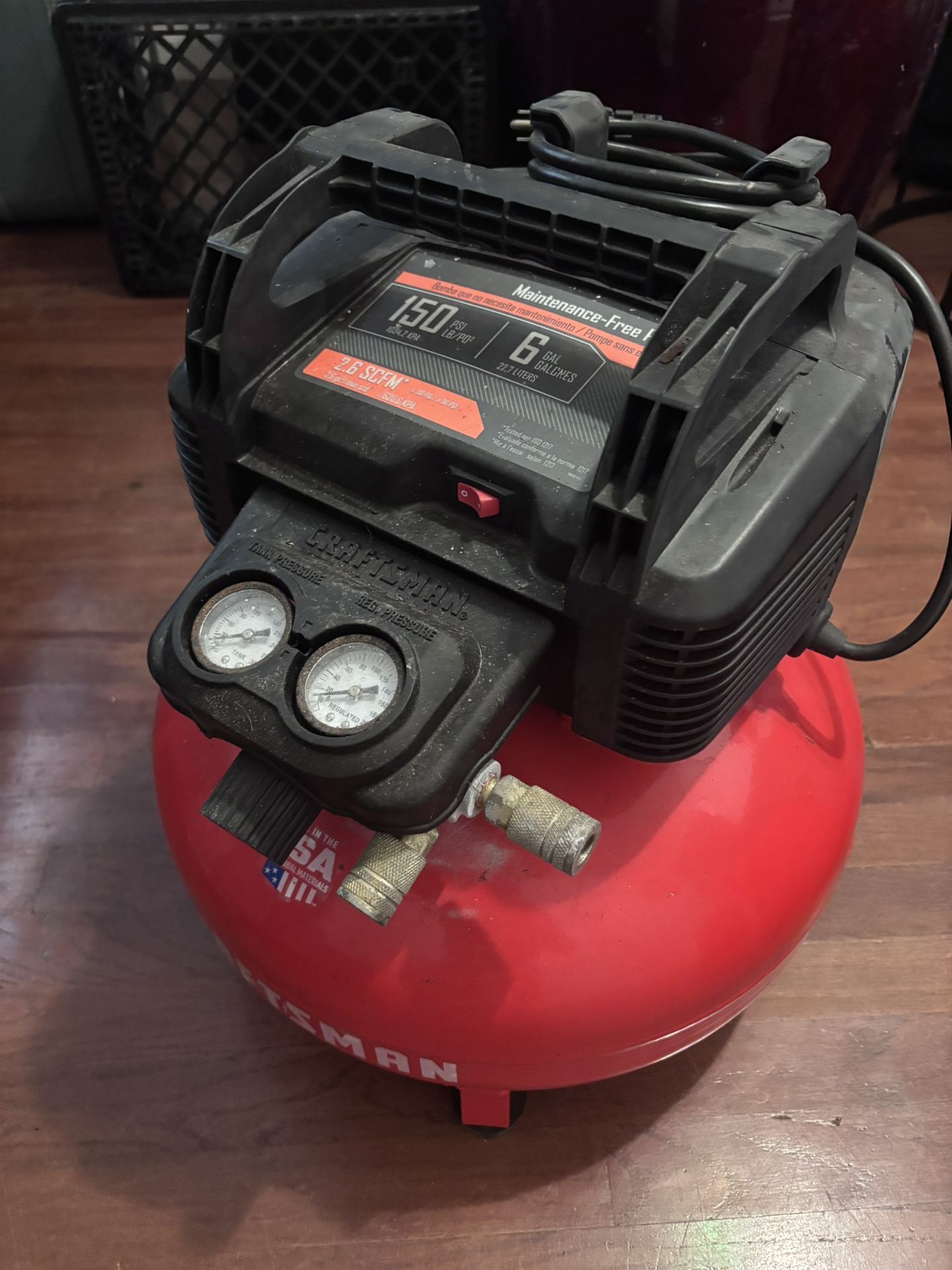 Craftsman 6 Gallon Portable Electric Air Compressor