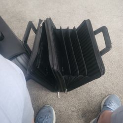 Black Wenger Swiss Army Padfolio