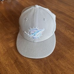 Miami Dolphins Fitted Hat - 7 1/8