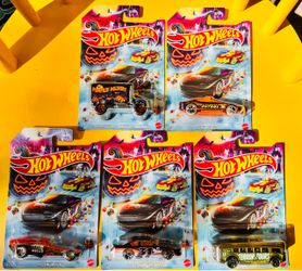 🎃Hot Wheels🎃 NEW 2026 Halloween Series Complete Set of 5