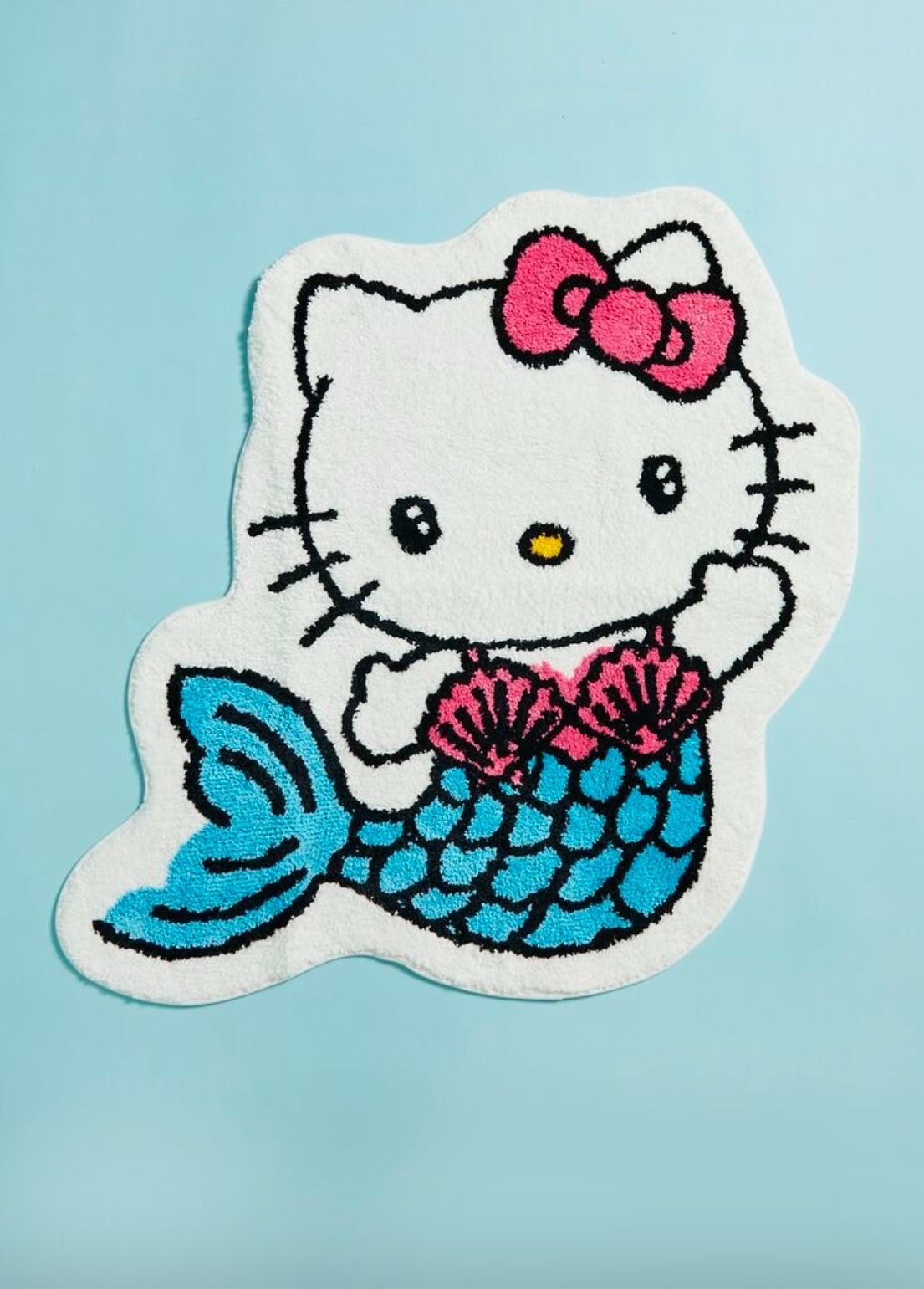 Plush Hello Kitty Rug