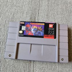 SNES Power Rangers Fighting Edition Video Game