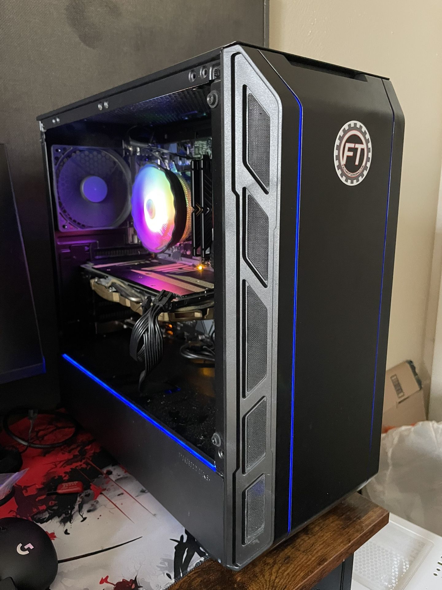 Gaming PC RX570 / Ryzen 5 1600 16 gb Ram