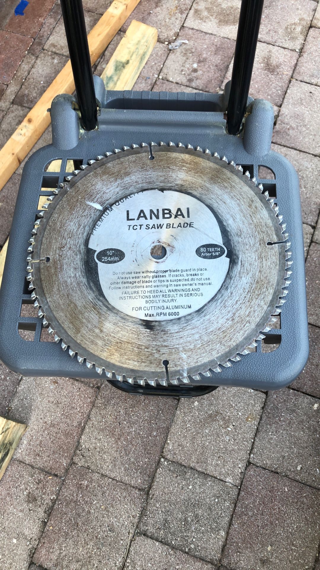 10” Premium Quality Aluminum Saw Blade