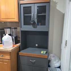 Microwave Kitchen Cabinet 