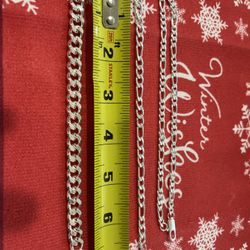 Sterling Silver Chains N Bracelets