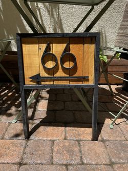 Address Stake Arrow Yard Sign