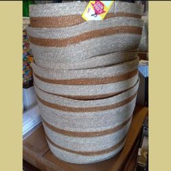 Brand New  Threshold Studio Mc Gee Natural Seagrass Basket 