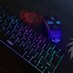 Gaming Keyboard And Mouse.