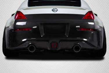 Blemished 2003-2008 Nissan 350Z Z33 Carbon Creations N4 Rear Bumper Cover - 1 Piece