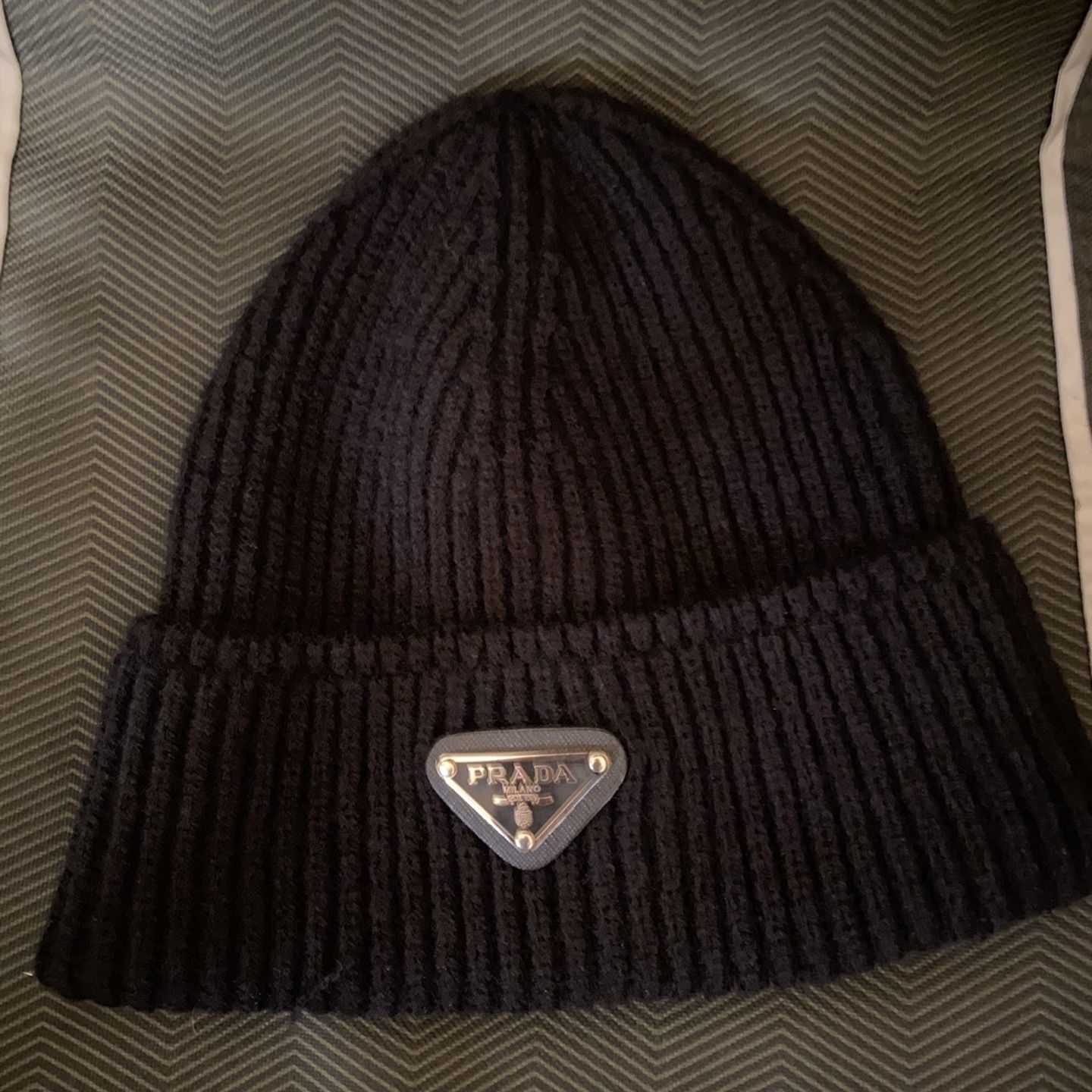 Grey Louis Vuitton Knit Beanie for Sale in The Bronx, NY - OfferUp