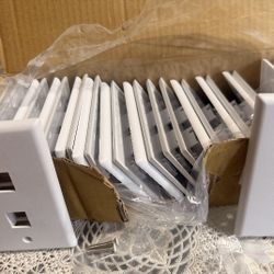 ICC 2-Port Keystone Wall Plate (25 Pack)