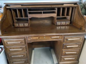 Roll up  antique desk
