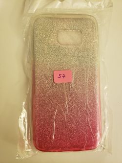 Samsung 7 Glitter pink