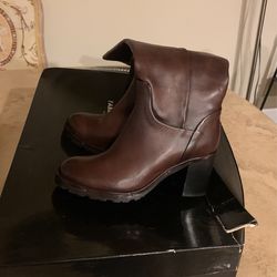 Leather Brown Boots