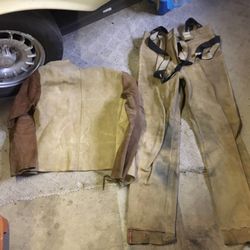 Suede Welder’s Suit.