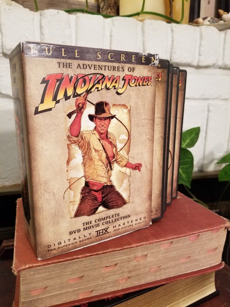 Indiana Jones Complete DVD Set - Full Screen