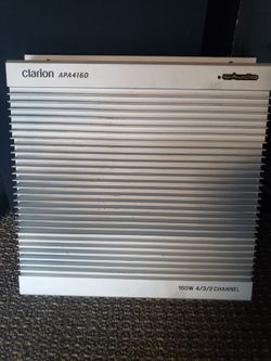 Clarion Pro Audio Amplifier