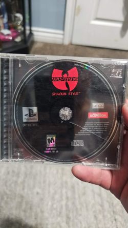 Wu-Tang clan Shaolin Style playstation video game, works great