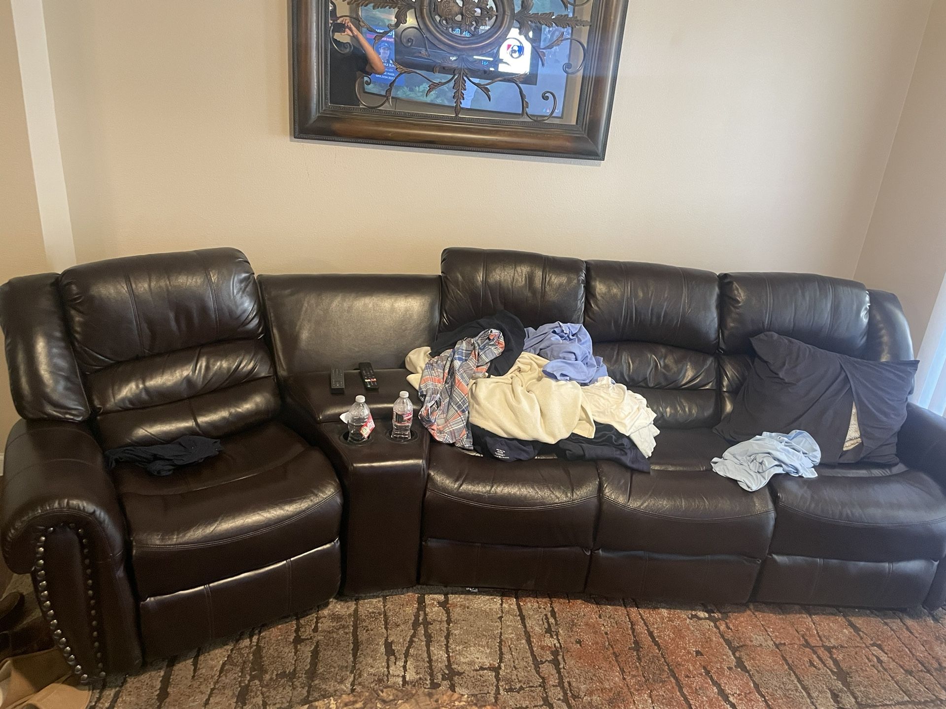 Leather Couch