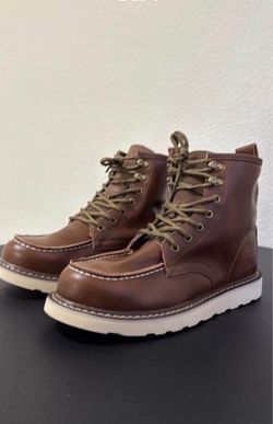 Cffhs brand work shoes with steel toes