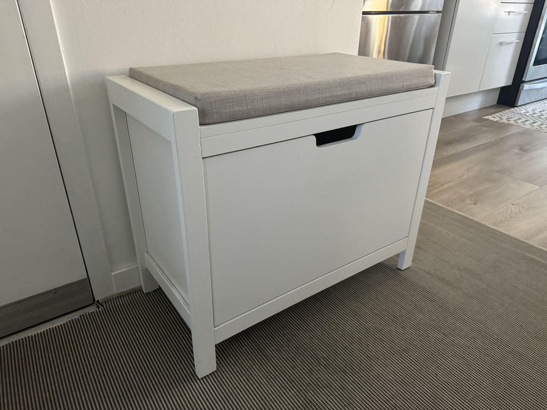 Container Store Storage Bench