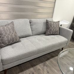  Grey sofa