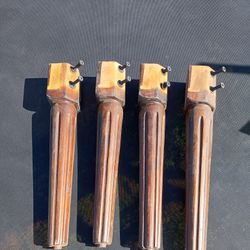 4 DIY Project Wooden Table Legs With Hardware 