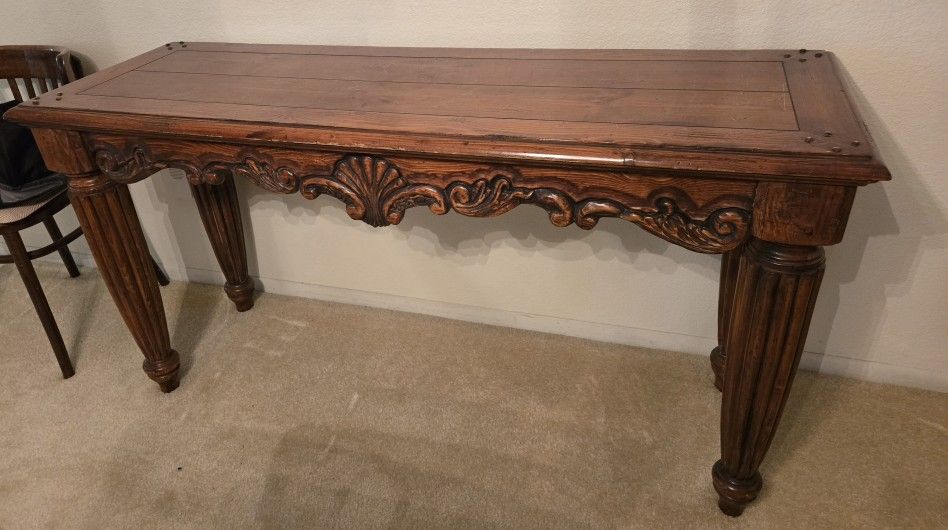 Solid Wood Console Table