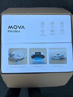 MOVA P50 Ultra Robot Vacuum and Mop
