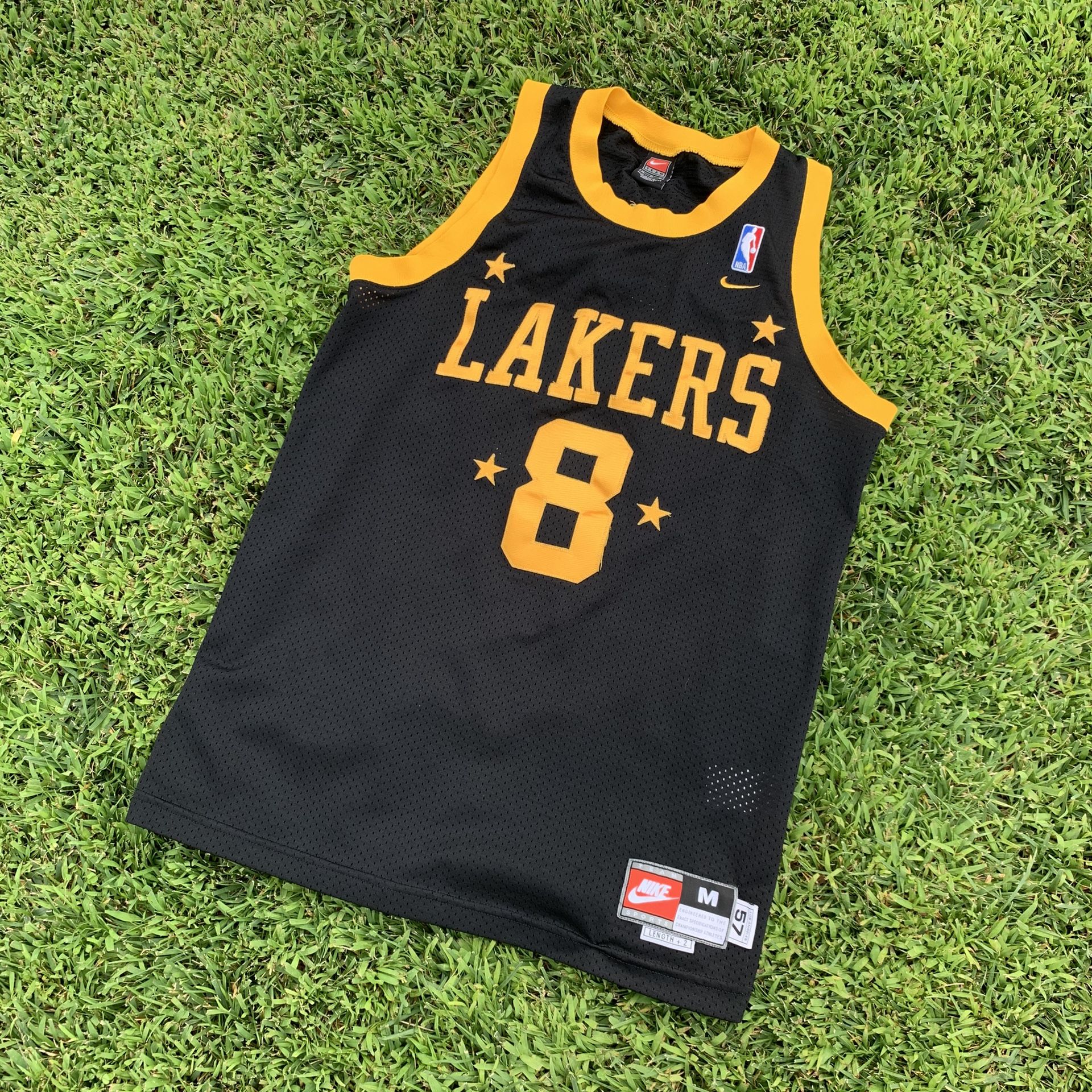 Nike Los Angeles LA Lakers Kobe Bryant #8 Throwback Jersey Black