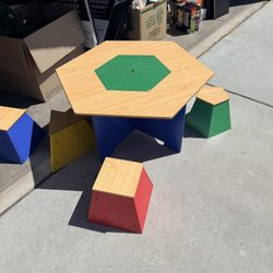 Lego And Craft Table For Children