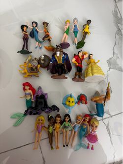 Disney character figurines
