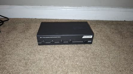 4 Zone Stereo Speaker Selector