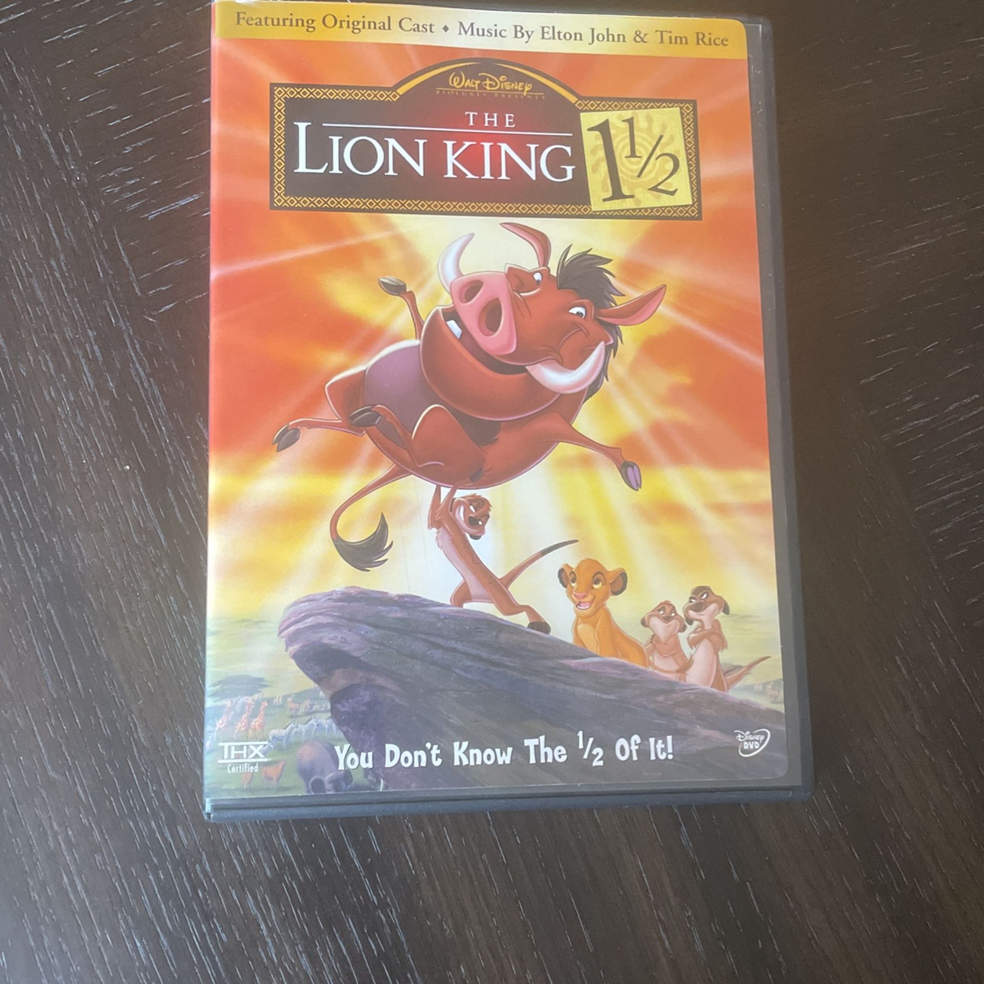 The Loin King 1 1/2 DVD