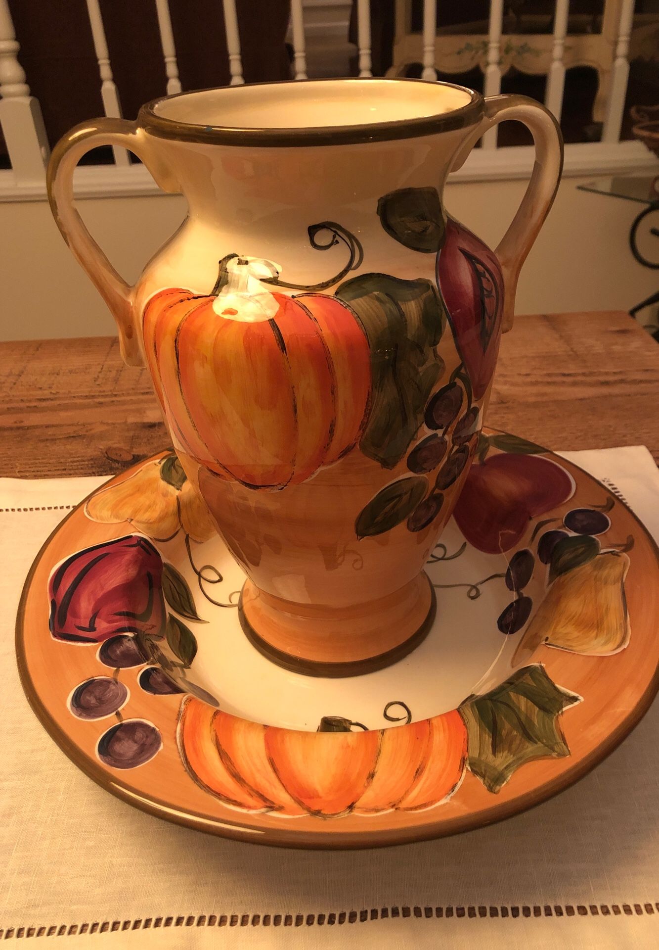 Bowl and vase