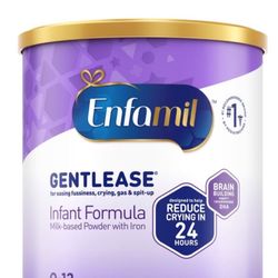 10 Cans of Gentlease Infant Formula