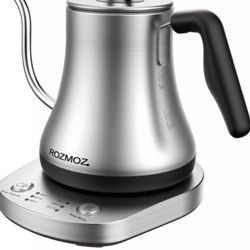 ROZMOZ ELECTRIC KETTLE WITH TEMPERATURE CONTROL STAINLESS 