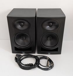 KALI AUDIO LP-6 6.5" Powered Studio Monitor Pair Professional Studio Speaker TRS RCA XLR Inputs