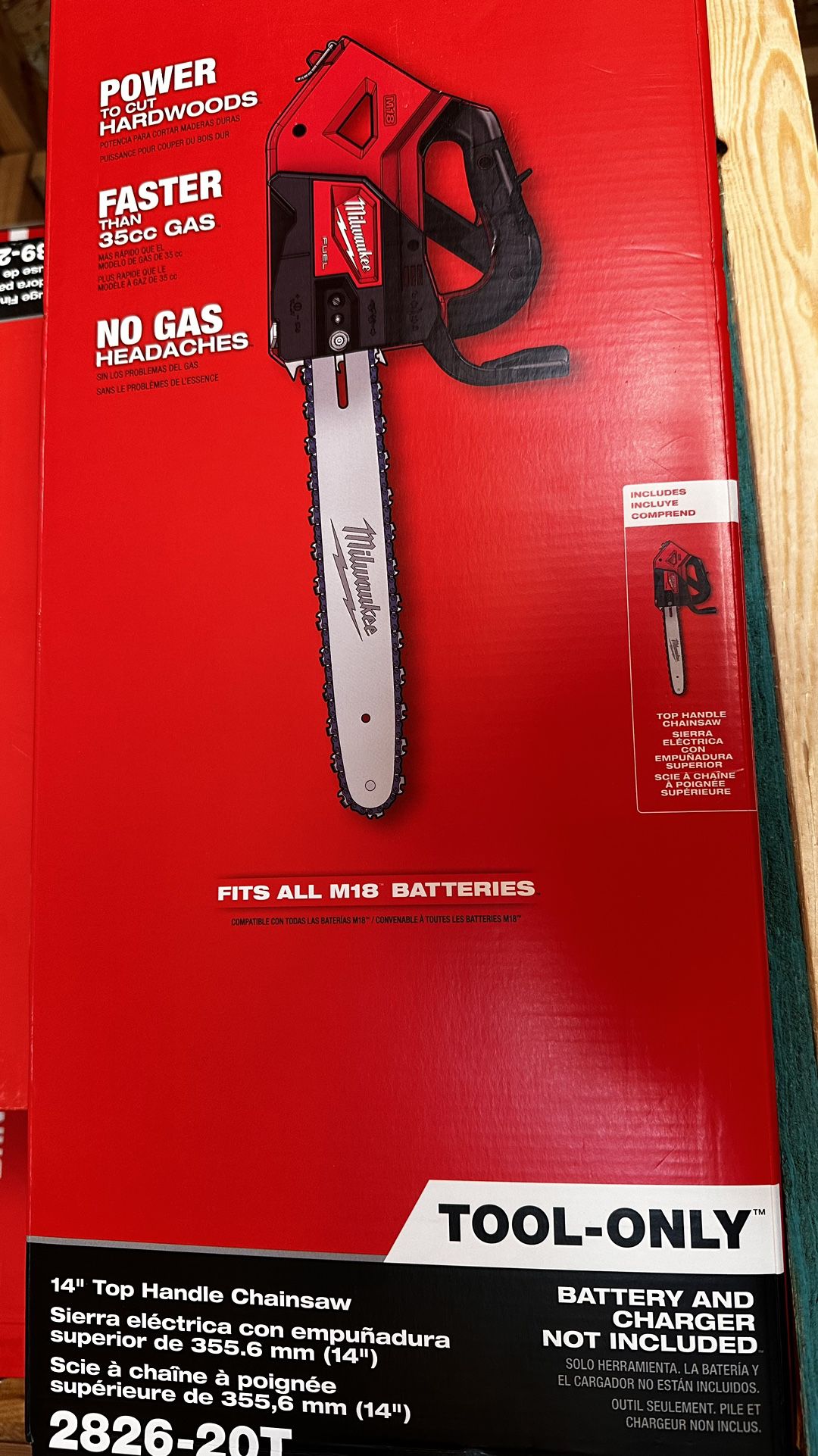 Milwaukee Fuel Chainsaw 14” Tool Only Firm Price 