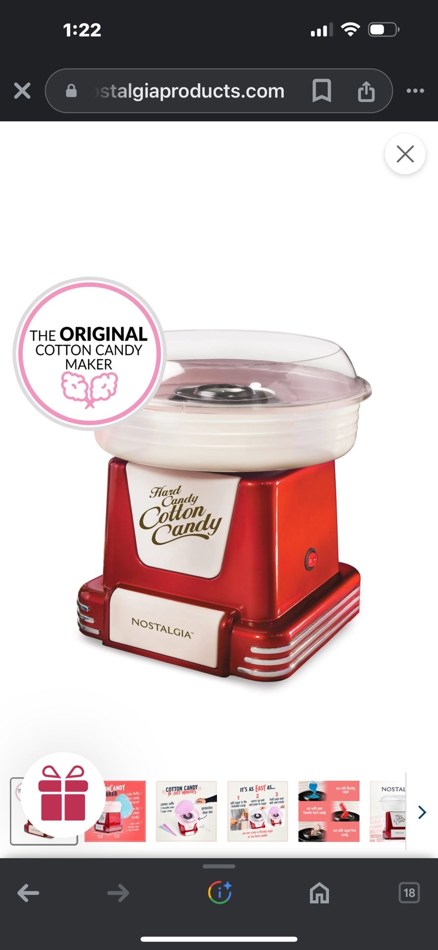 Cotton Candy Machine,new!