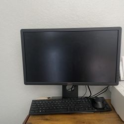 Dell Desktop Computer and Monitor