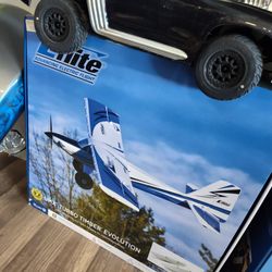 E-flite UMX Turbo Timber Evolution RC Airplane barn and fly $179 special deal