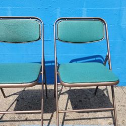 Vintage Samsonite Metal Folding Chairs
