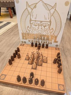 Hnefatafl Viking Chess Board Game