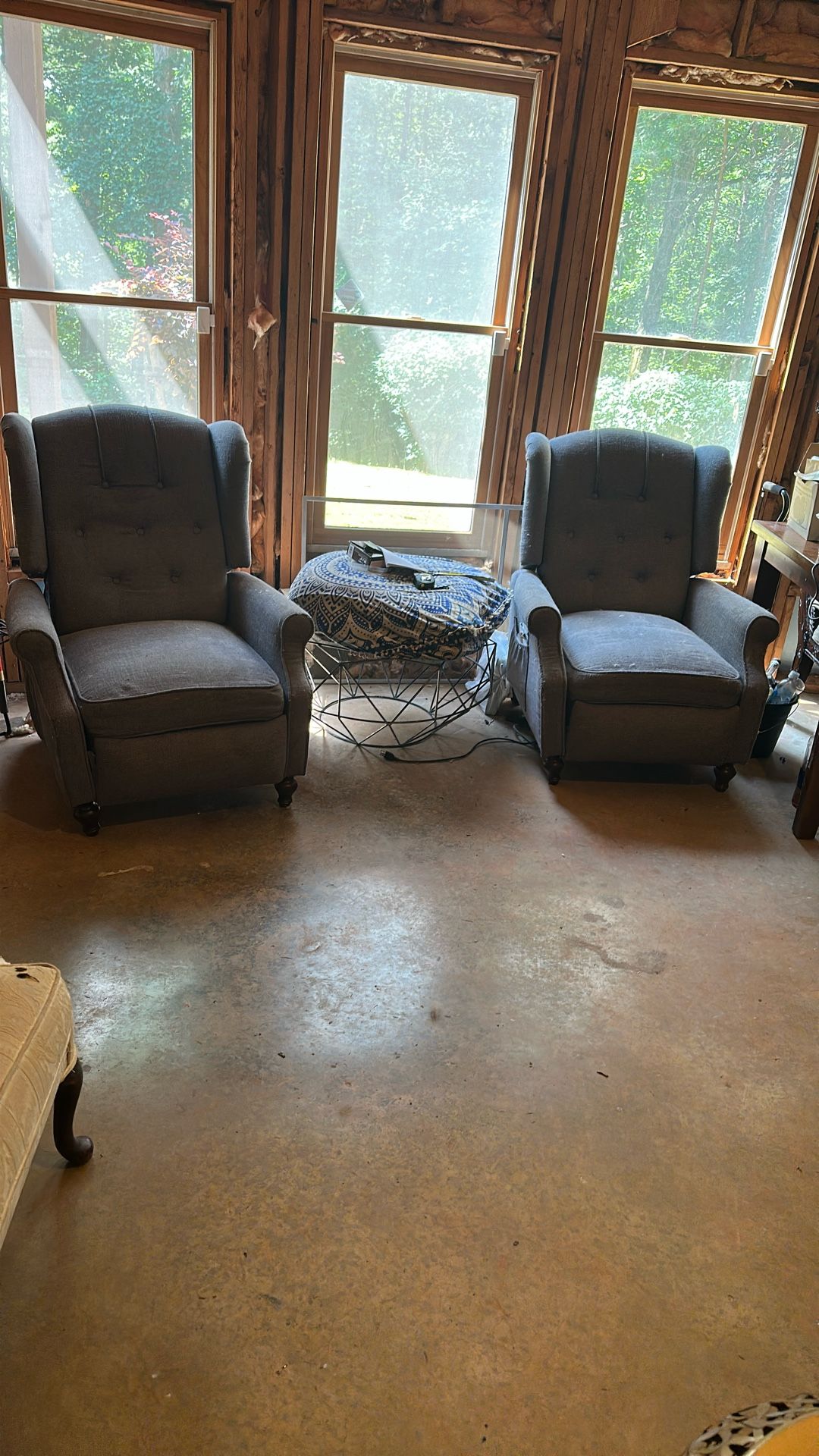 Two Recliner Chairs