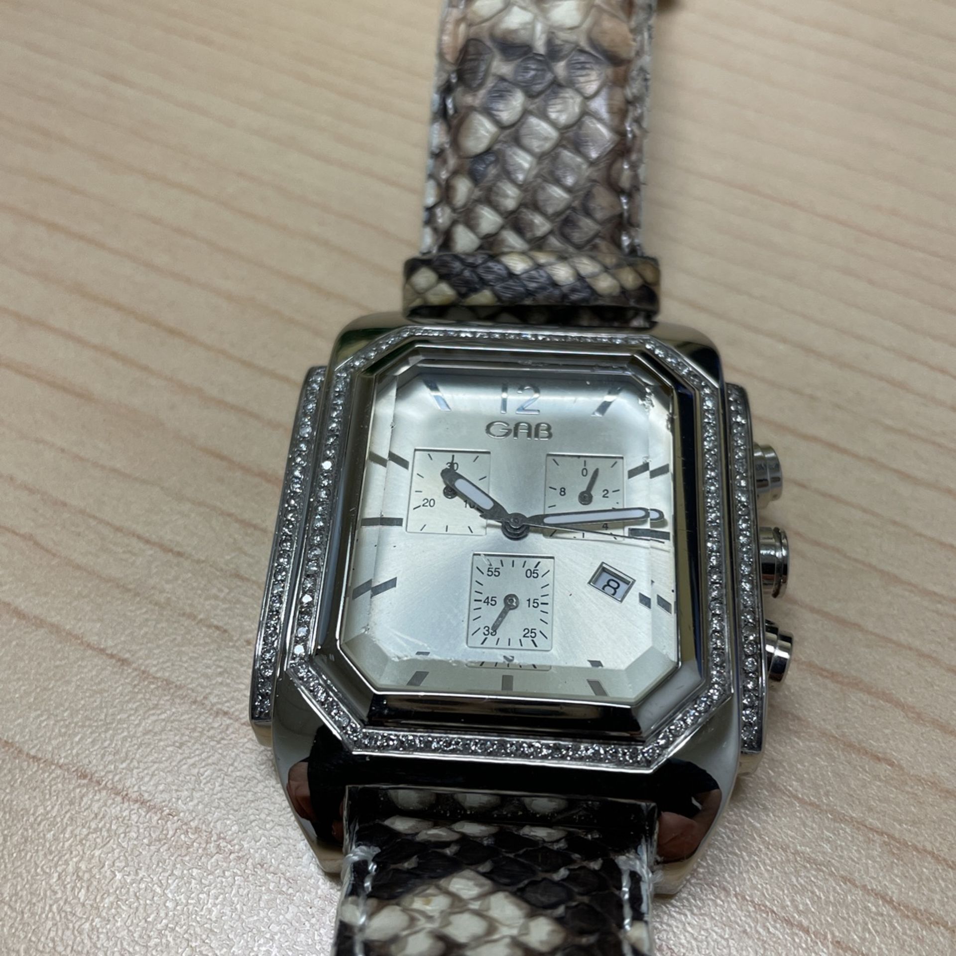 GAB Watch - Diamonds & Python Band