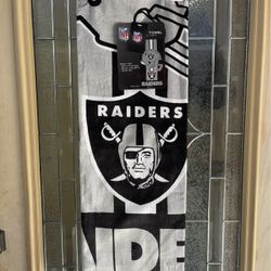 LAS VEGAS RAIDERS BEACH TOWEL